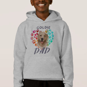 Camiseta Pata fofa Coração dourado Cachorro Filhote Animal 