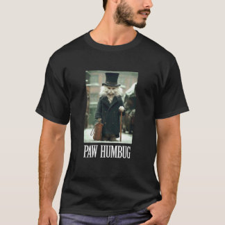 Camiseta Pata Humbug Gato Divertido Natal Pet Férias Foto S
