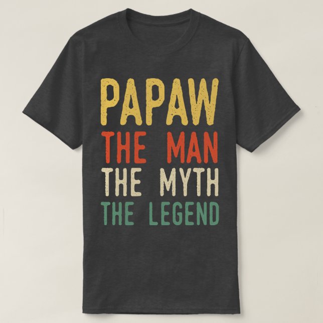 Camiseta pata o homem a lenda (Frente do Design)