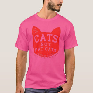 Camiseta Pata Os Muitos Gatos Não Gordos Gatos Gatos Loucos