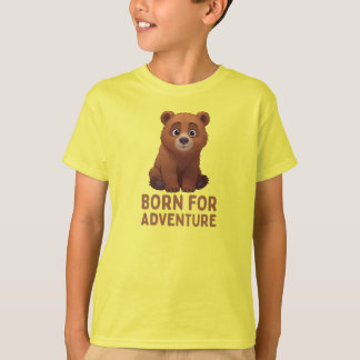 Camiseta Pata Pequena "Nascido Para Aventura"