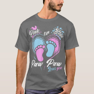 Camiseta Pata Rosa Ou Azul Adora Sua Revelação De Gênero