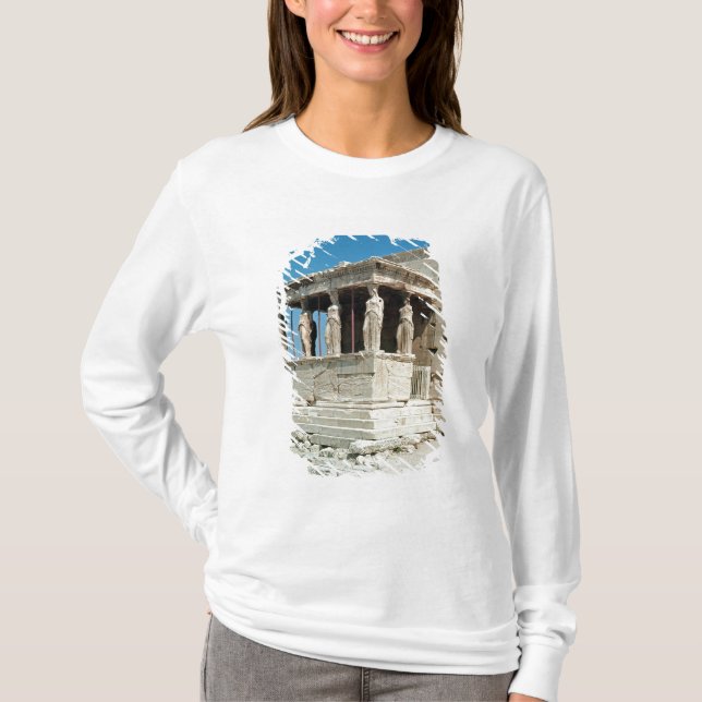 Camiseta Patamar das donzelas, Erechtheion, c.421-405 BC (Frente)