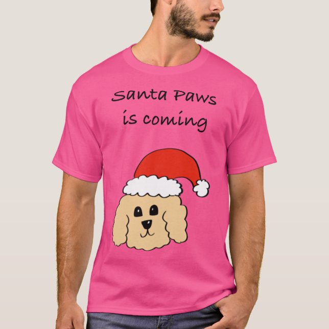 Camiseta Patas de Papai Noel vintage (Frente)
