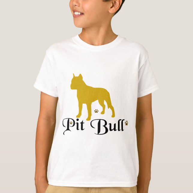 CAMISETA PATAS DE PITBULL (Frente)