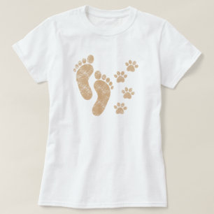 Camiseta Patas e Pegadas do Melhor Amigo