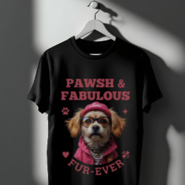 Camiseta Patas e Peles Fabulosas | Cão Cachorro Cachorro