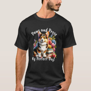 Camiseta Patas e Prosa Presente de Leitura Aconchegante Ama