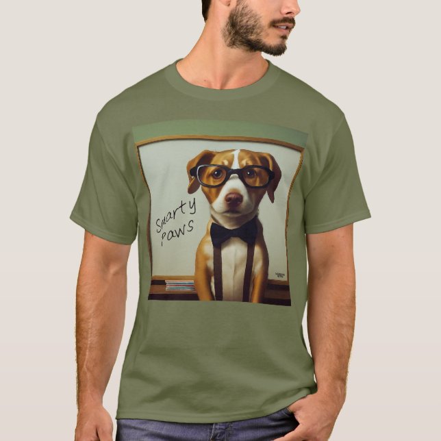 Camiseta Patas inteligentes (Frente)