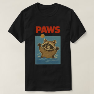 Camiseta Patas Paródia Black guaxinim Perseguindo Rato Assu
