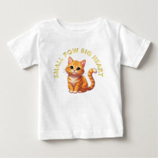 Camiseta Patas Pequenas, Grande Coração