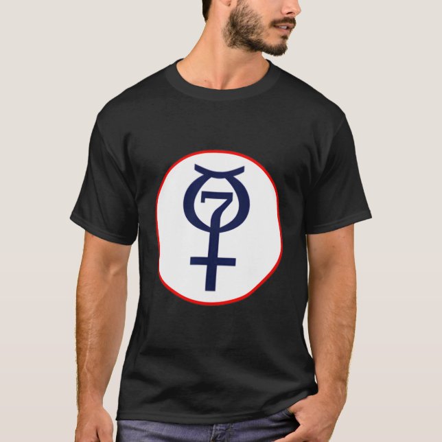 Camiseta Patch de bolso do programa Mercúrio (Frente)