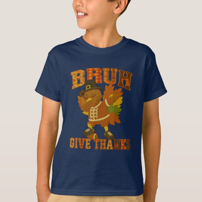 Camiseta Patchwork Bruh dá Obrigados Turquia (Frente)