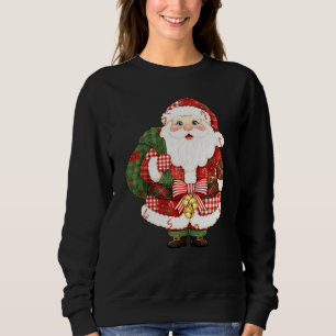 Camiseta Patchwork Papai Noel Natal