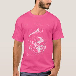 Camiseta Patente Shirts Martin Guitar Patent - Música -