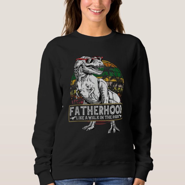 Camiseta Paternidade Como Caminhar No Pai Do Parque (Frente)