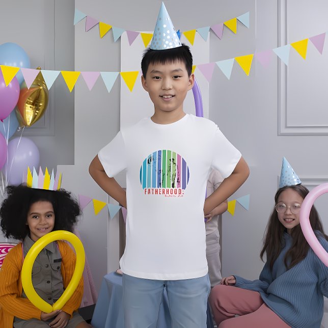 Camiseta Paternidade Criada em 2024 Tee: Presente perfeito  (Criador carregado)