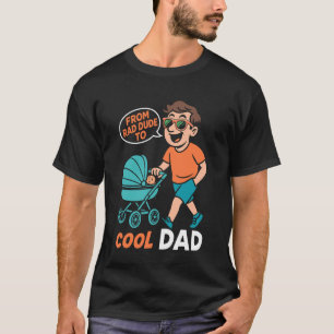 Camiseta Paternidade DE CARA LEGAL PARA PAI LEGAL Engraçado