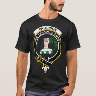 Camiseta Paterson Crest Tartan Clan Scottish Clan