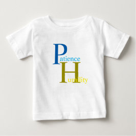 Camiseta Patience Toddler Vestido Branco