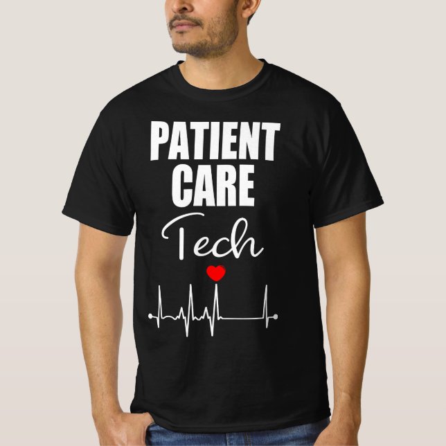 Camiseta Patient Care Tech Gift  (Frente)