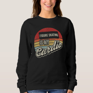 Camiseta Patinação Artística É Meu Cardio Retro Patins Artí