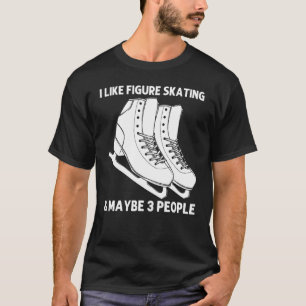 Camiseta Patinação Artística Legal Para Homens Mulheres Gir