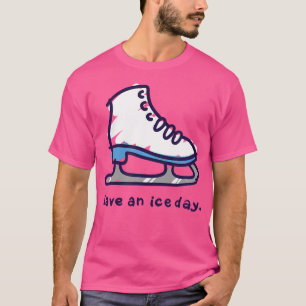 Camiseta Patinação Artística Para Meninas Mulheres Homens P