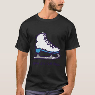Camiseta Patinação Artística Para Patinador No Gelo