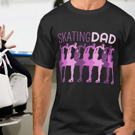Camiseta Patinação de figuras do PAI Sincronizado