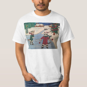 Camiseta Patinação De Gelo Natal