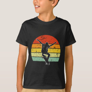 Camiseta Patinação Engraçada Retro Vintage Skate Skateboa