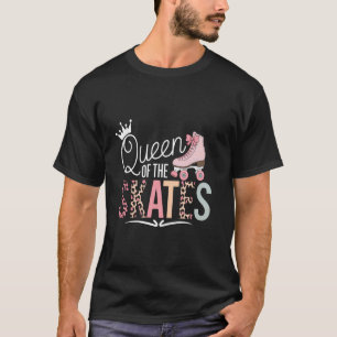 Camiseta Patinação Sobre Rodas Patinadora Rainha Da Patinaç