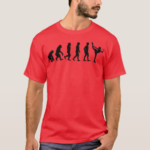 Camiseta Patinador artístico na design evolutiva