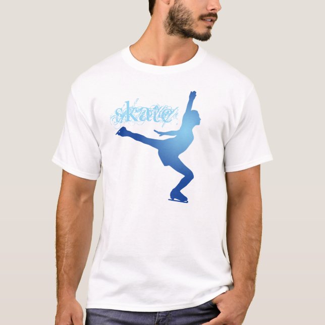 Camiseta Patinador de gelo (Frente)