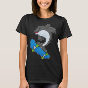 Camiseta Patinador de Golfinhos