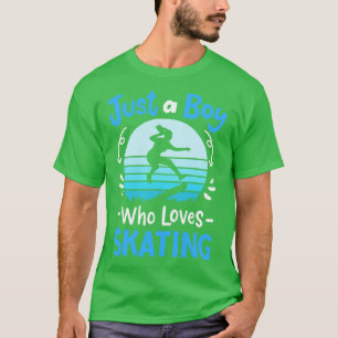 Camiseta Patinador de Patinação - Retro