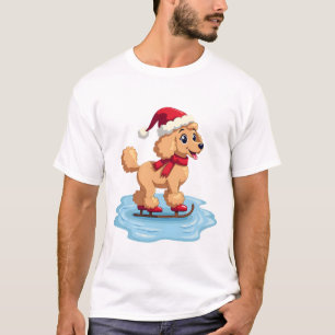 Camiseta Patinador de Poodle