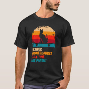 Camiseta Patinador Retro Aposentado Skatista Vintage Skate