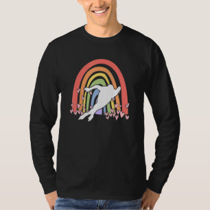 Camiseta Patinadora jovem feminina Patinação no gelo fofa P