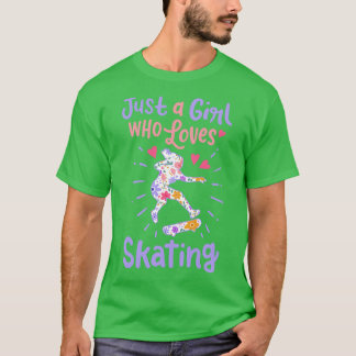 Camiseta Patinadora Rapariga