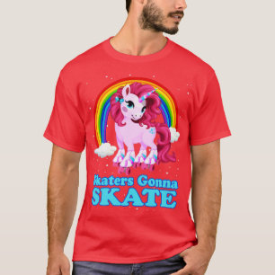 Camiseta Patinadoras de Rapariga dos anos 70 e 80 vão Skate