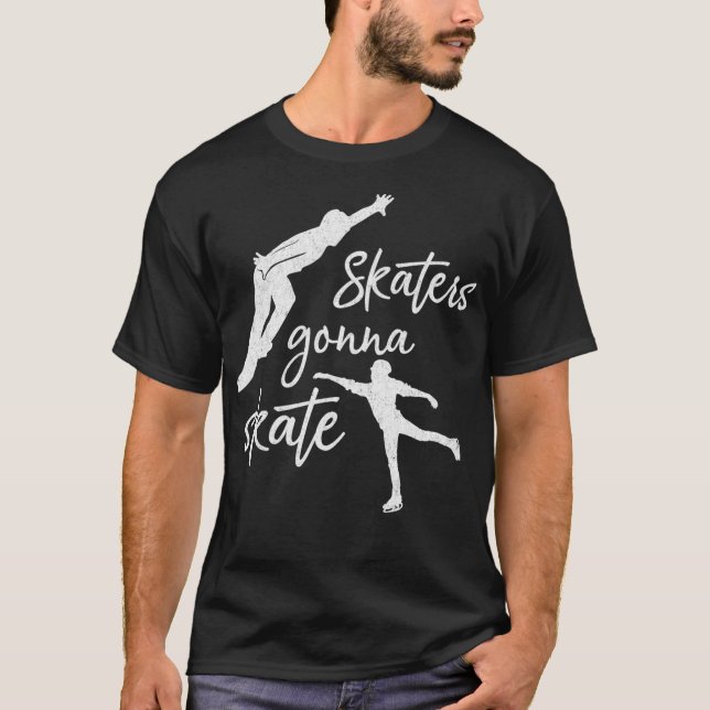 Camiseta Patinadores De Presente Ice Vão Skate Ice Skating (Frente)