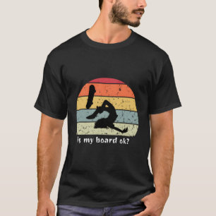 Camiseta Patinadores Divertidos De Pé-De-Pé-De-Orelo Com Re