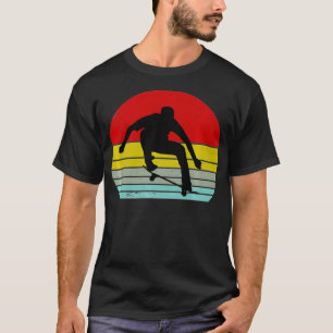 Camiseta Patinadores Divertidos De Pé-De-Pé-De-Orelo Com Re