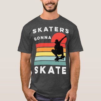 Camiseta Patinadores vão andar de skate skate