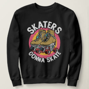 Camiseta Patinadores vão skate rolo skates retro