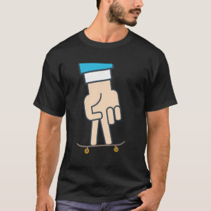 Camiseta Patinagem de skate de Skate de pranchas
