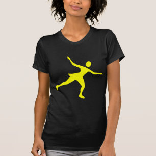 Camiseta Patinagem no gelo - amarelo