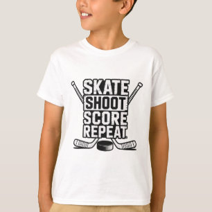 Camiseta Patinar Disparar Pontuação Repetir _4